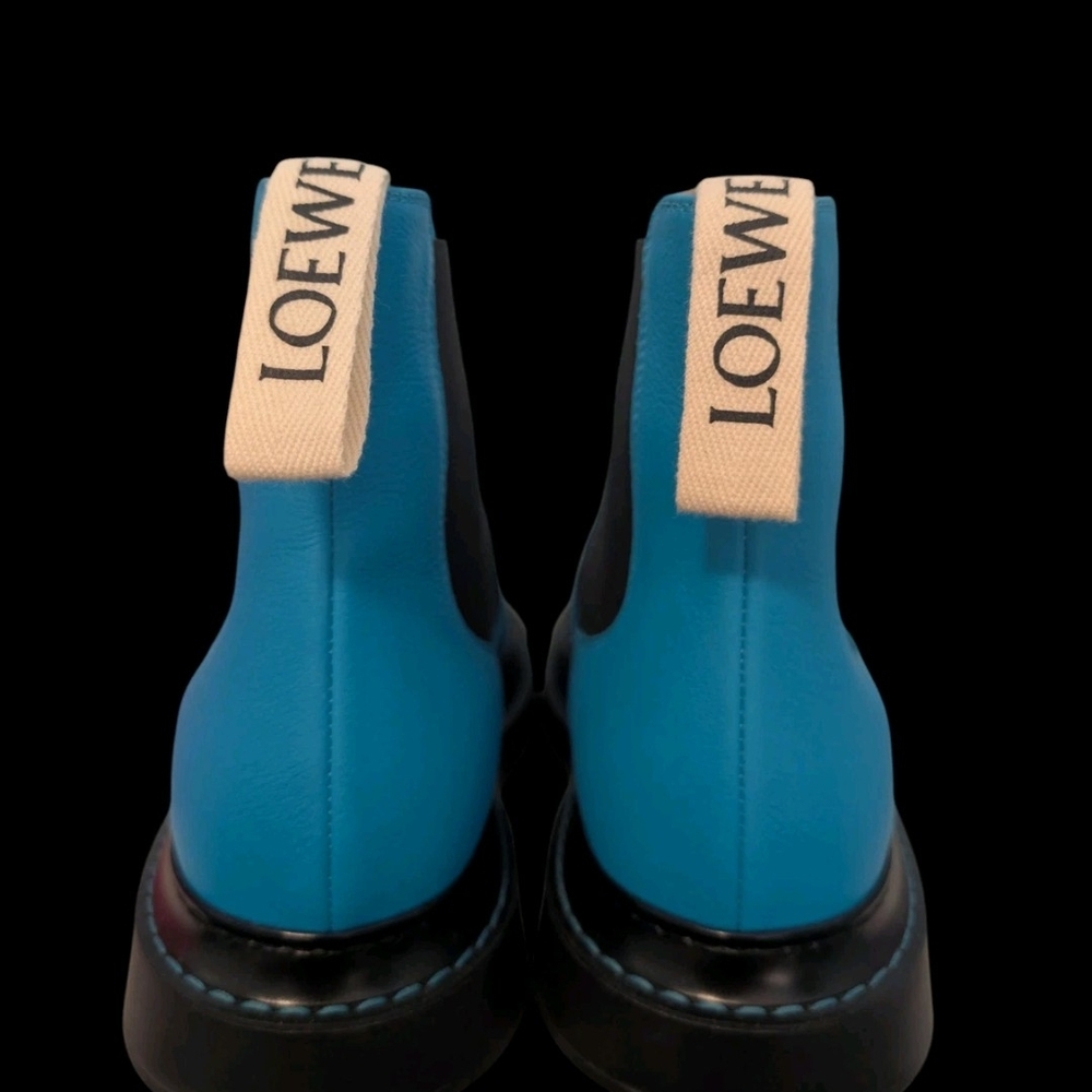 Loewe Blue Ankle Boots